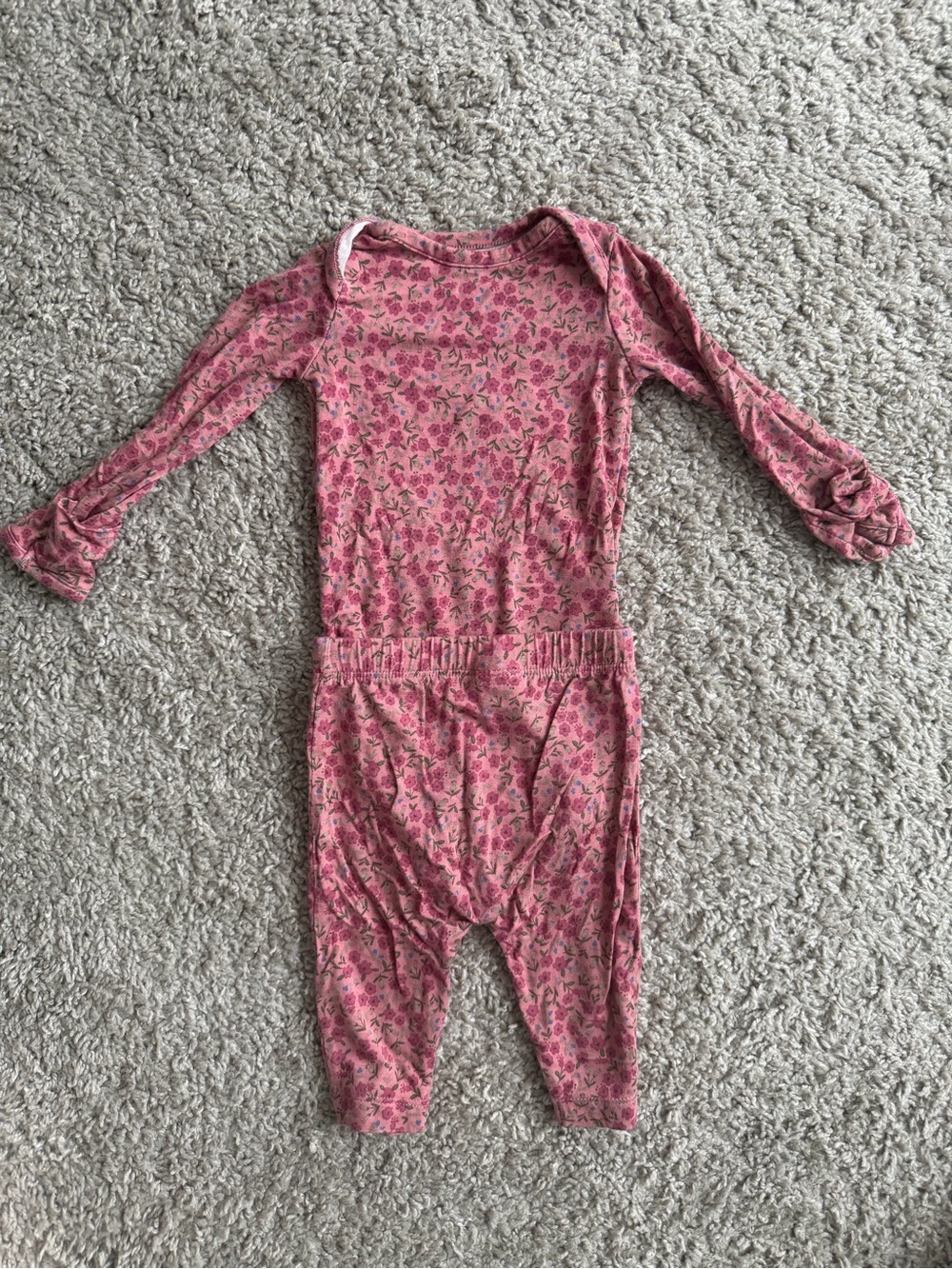 Carter’s Burgundy Floral Two Piece Matching Set